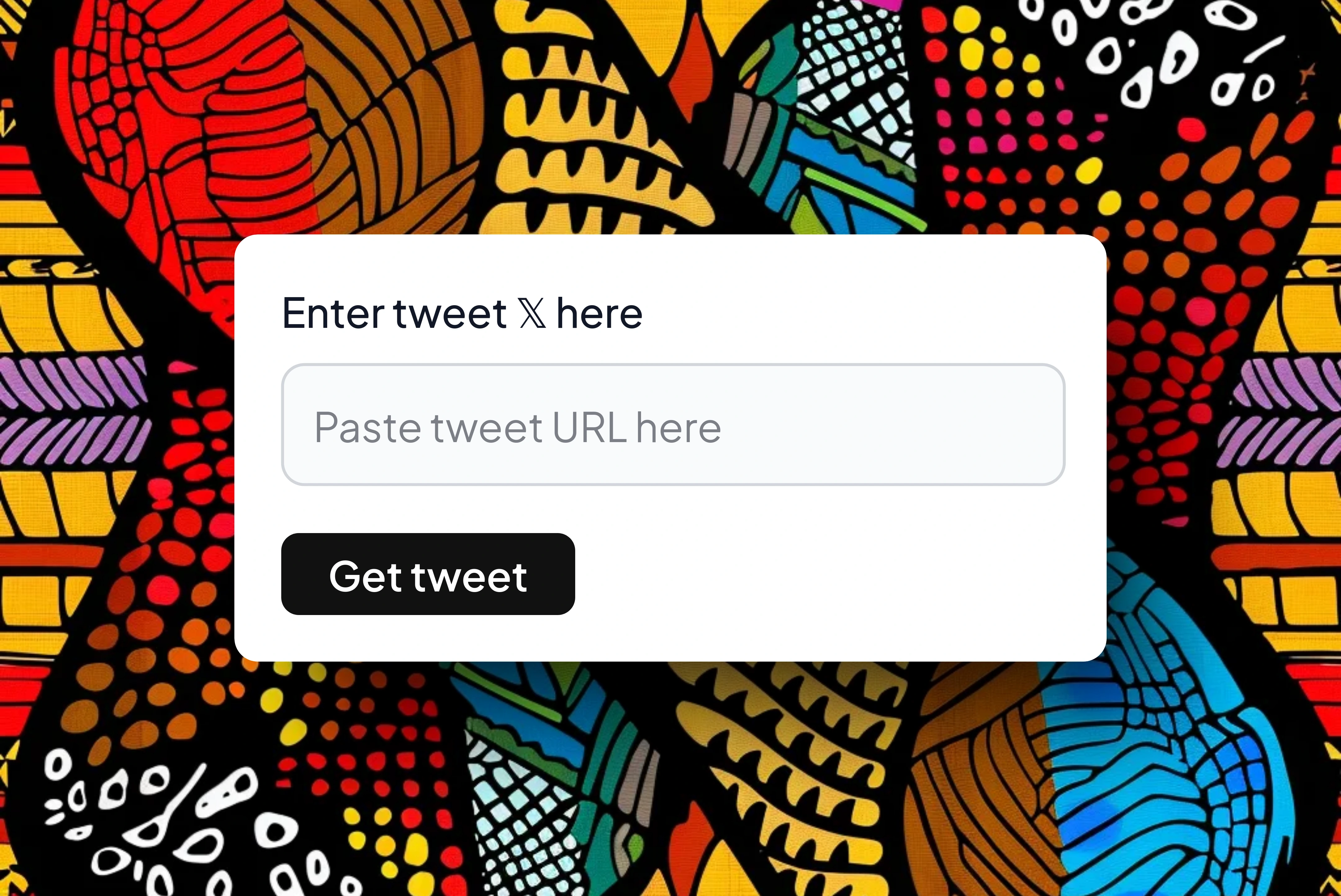 Tweet screenshot